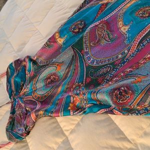 Hilfiger Silk Paisley Halter dress sz8